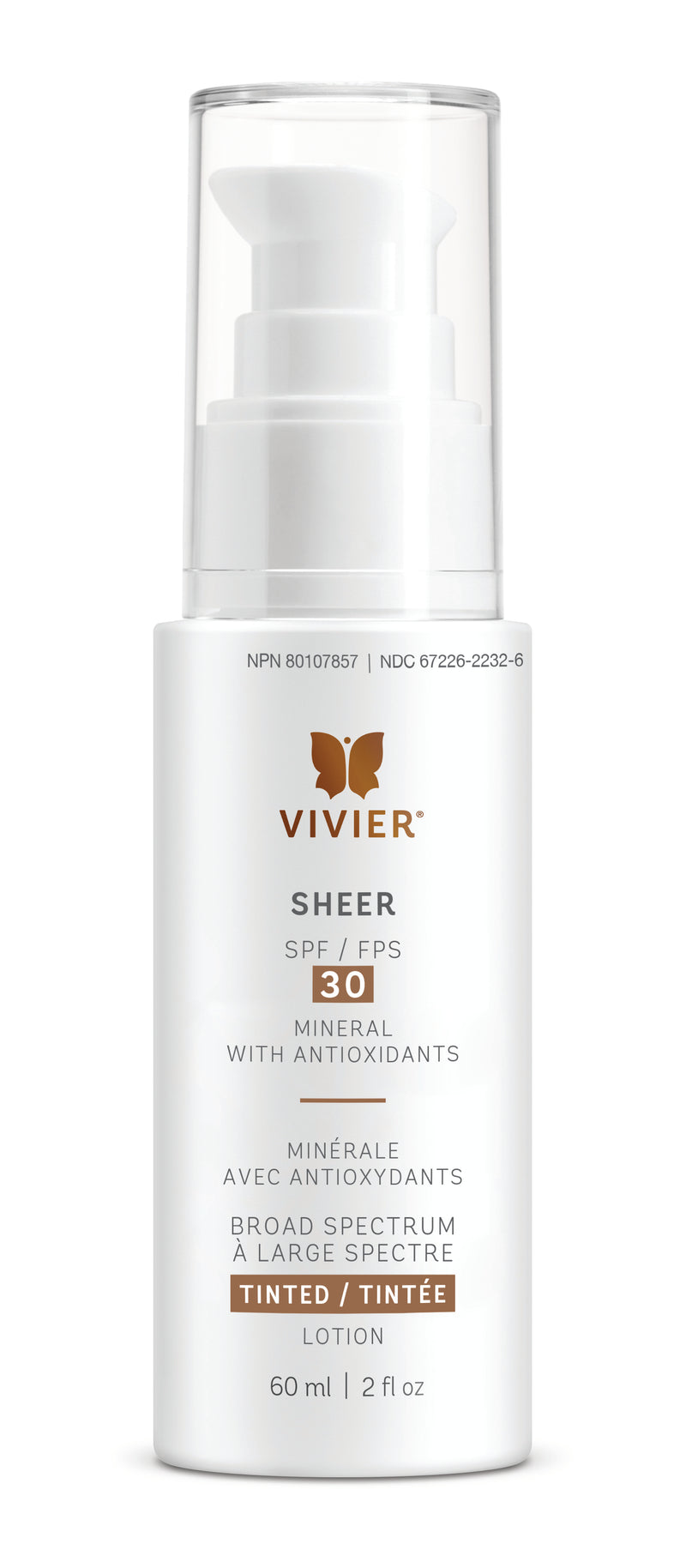 Vivier- Sheer Mineral 30 Tinted SPF